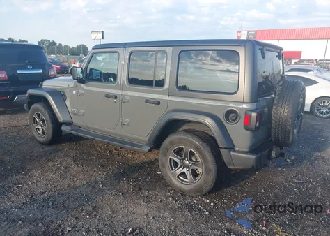 2018 Jeep Wrangler Unlimited Sport из США, поврежденный, VIN 1C4HJXDGXJW234113